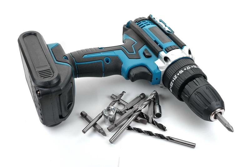 Hardware tools, drill guns, and drill bits