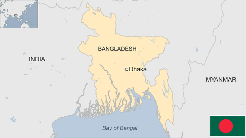 Bangladesh map